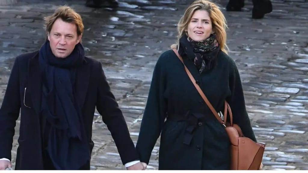 Laurent Delahousse und Alice Taglioni - Illustrationsfoto des Artikels Vermögen Laurent Delahousse