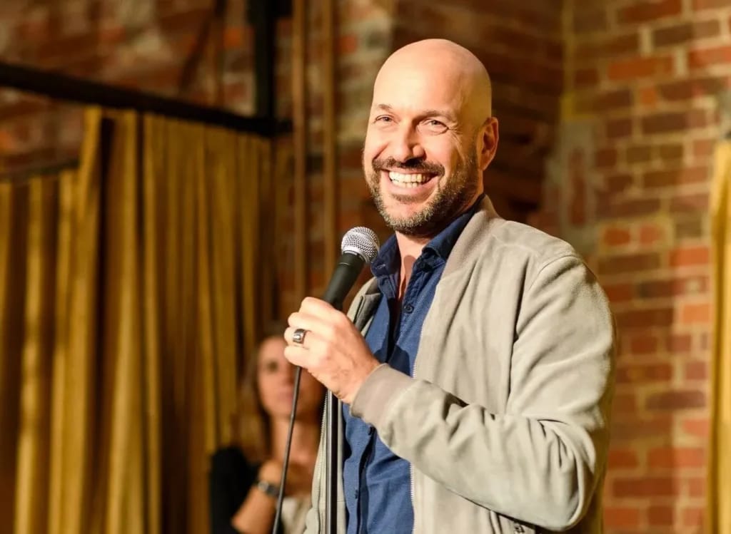 Martin Matte op het podium - Illustratie foto van Fortune Martin Matte artikel