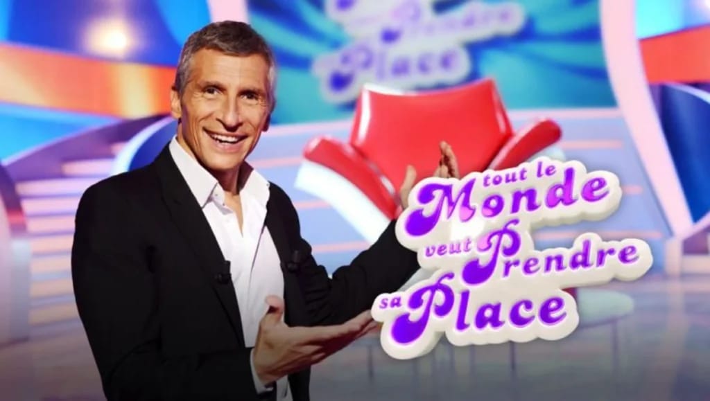 Nagui und Mélanie Page - Illustrationsfoto des Artikels Vermögen Nagui