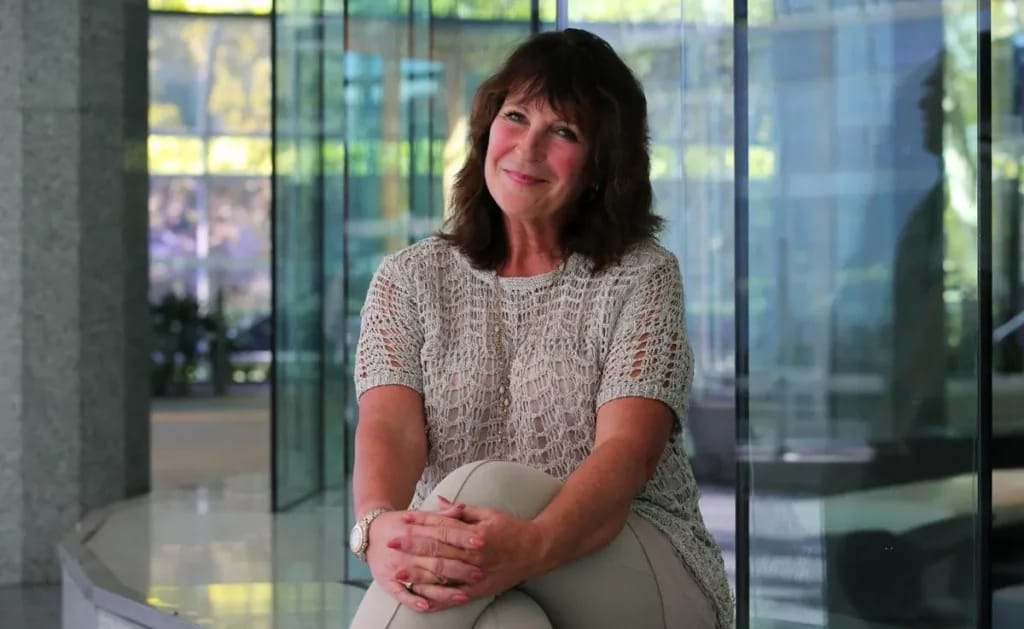 Nancy Southern - Foto-illustratie van Fortune-artikel Nancy Southern