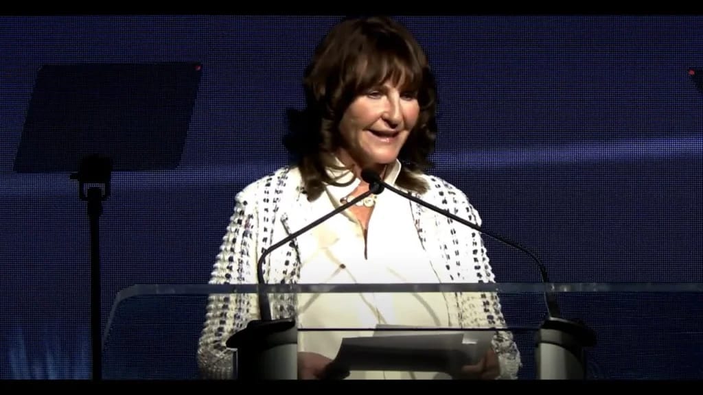 Nancy Southern - Foto-illustratie van Fortune-artikel Nancy Southern