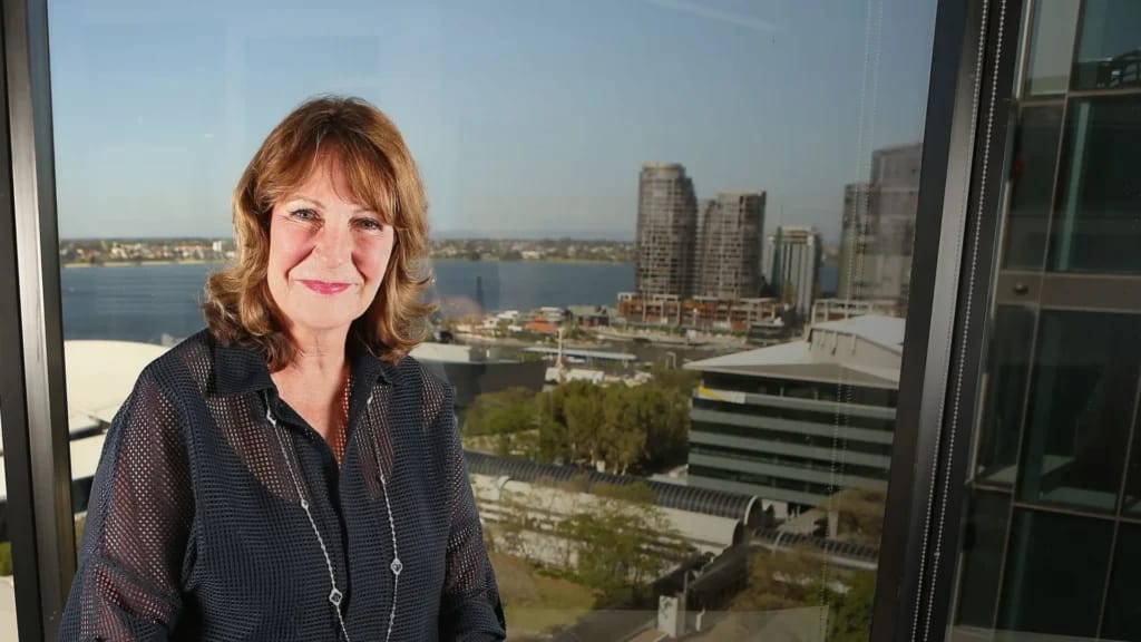 Nancy Southern - Foto-illustratie van Fortune-artikel Nancy Southern