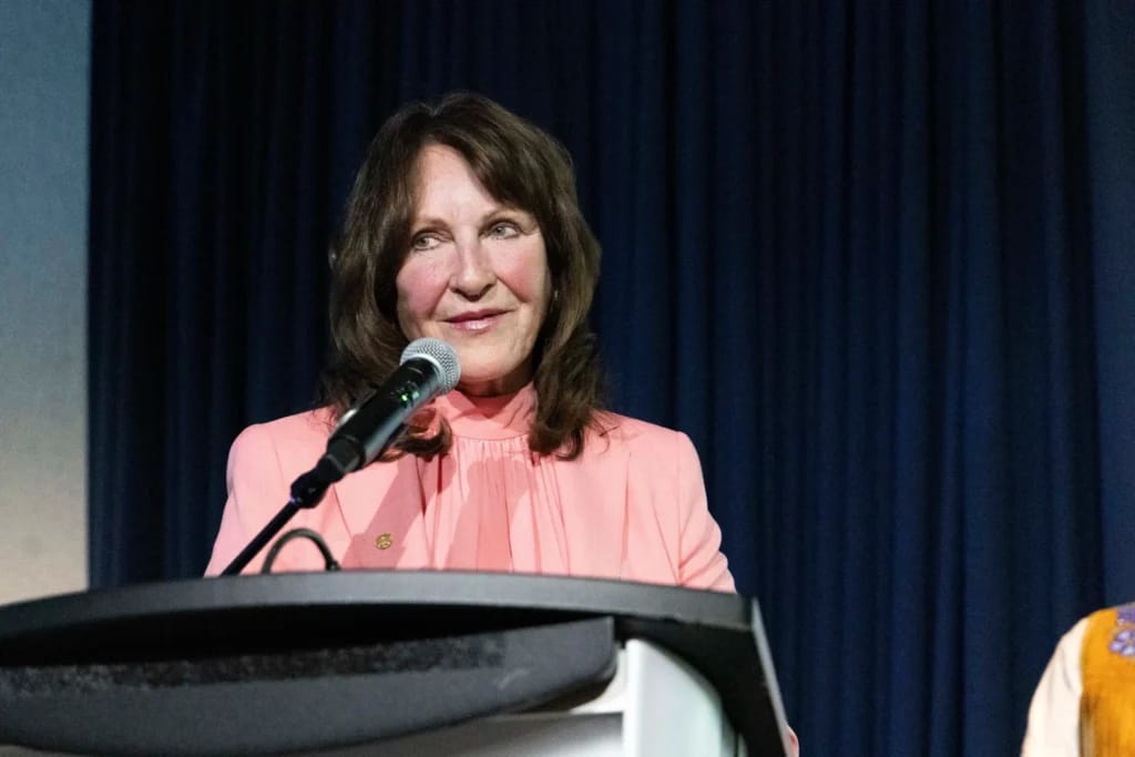 Nancy Southern - Foto-illustratie van Fortune-artikel Nancy Southern