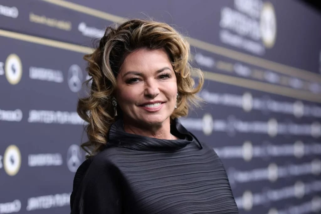 Shania Twain - Illustration des Artikels über die reichsten Sänger Kanadas