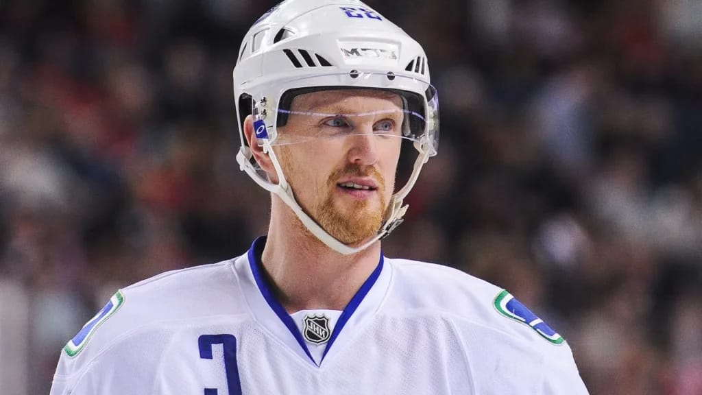 Enrik Sedin - Illustratie van Fortuin artikel Enrik Sedin