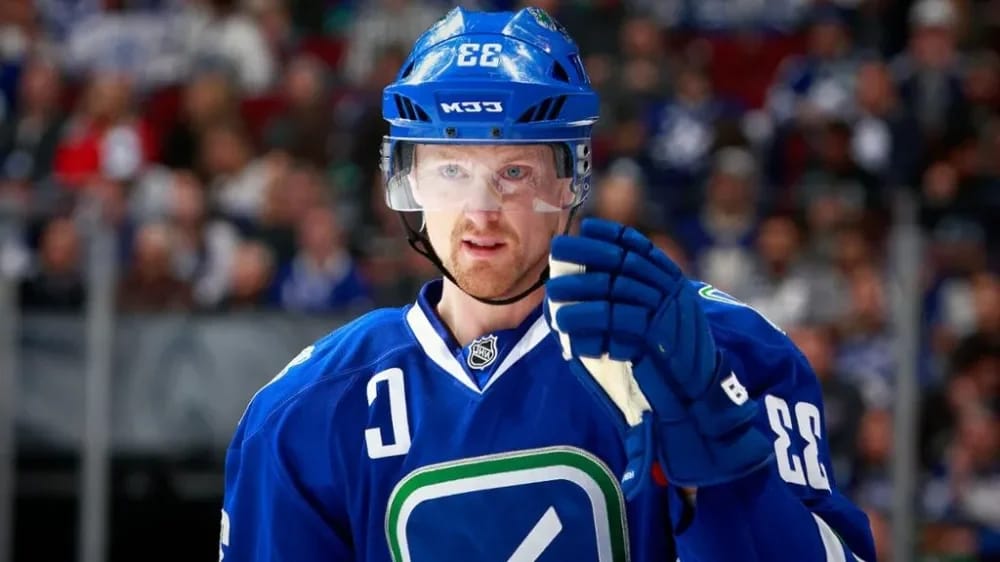 Enrik Sedin - Illustratie van Fortuin artikel Enrik Sedin