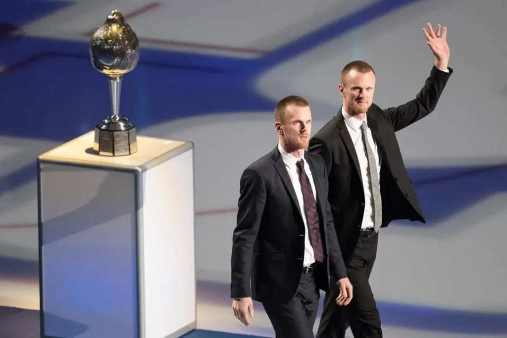 Enrik Sedin - Illustratie van Fortuin artikel Enrik Sedin