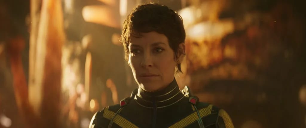 Evangeline Lilly in Ant-Man Quantumania - Illustration photo for the Evangeline Lilly Net Worth article