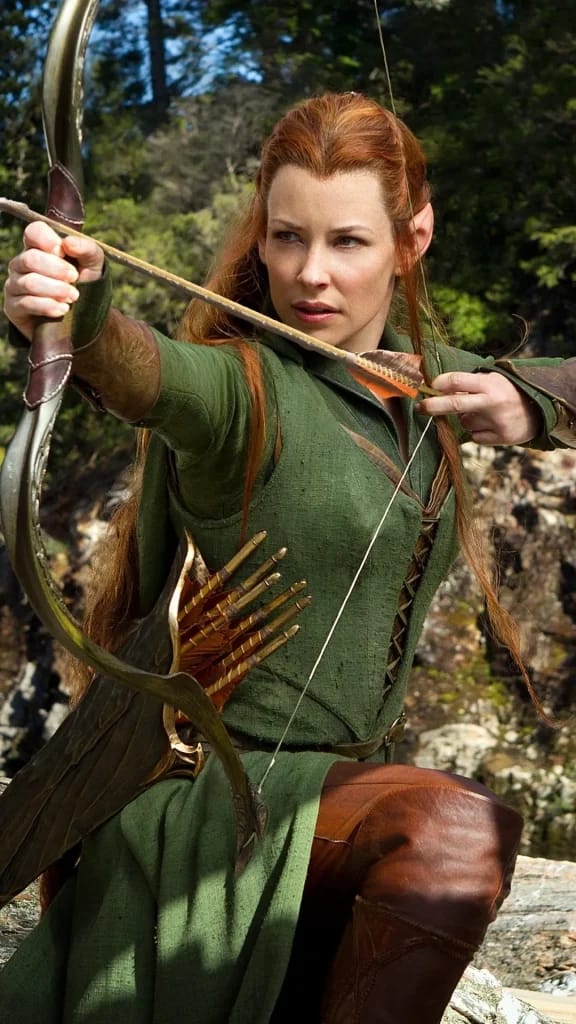 Evangeline Lilly in The Hobbit - Illustration photo for the Evangeline Lilly Net Worth article