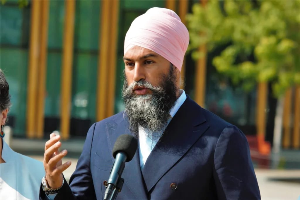 Jagmeet Singh - Illustratiefoto van het artikel Vermogen Jagmeet Singh