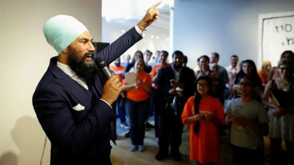Jagmeet Singh - Illustratiefoto van het artikel Vermogen Jagmeet Singh