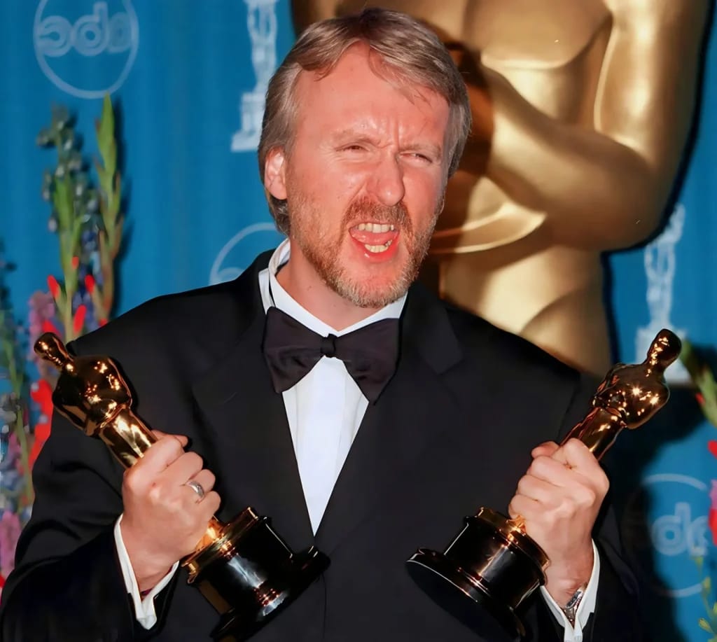 James Cameron - Illustrationsfoto des Artikels Vermögen James Cameron