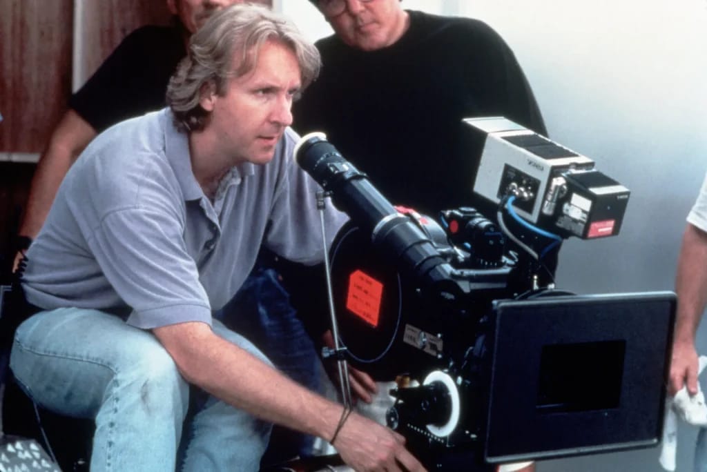 James Cameron - Illustrationsfoto des Artikels Vermögen James Cameron