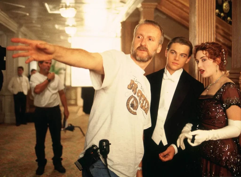 James Cameron - Illustrationsfoto des Artikels Vermögen James Cameron