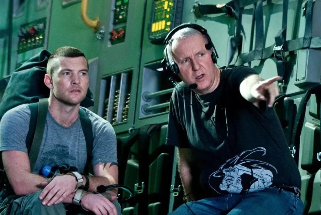 James Cameron - Illustrationsfoto des Artikels Vermögen James Cameron