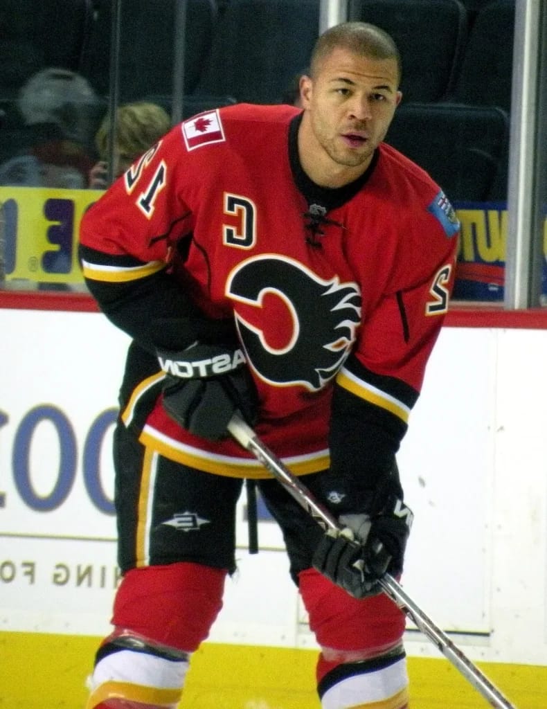 Jarome Iginla bei den Calgary Flames - Illustratives Foto aus dem Artikel Fortune Jarome Iginla
