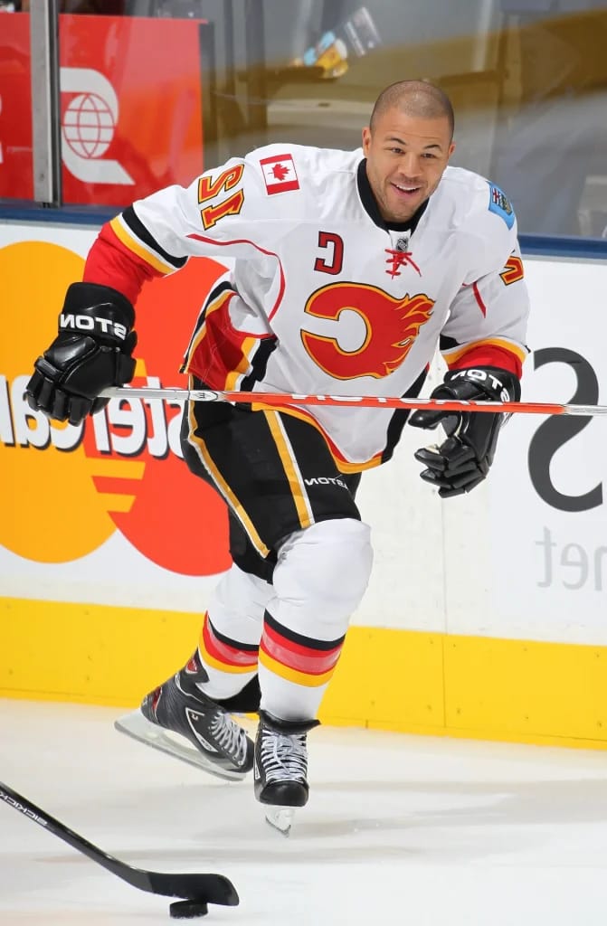 Jarome Iginla bei den Calgary Flames - Illustratives Foto aus dem Artikel Fortune Jarome Iginla