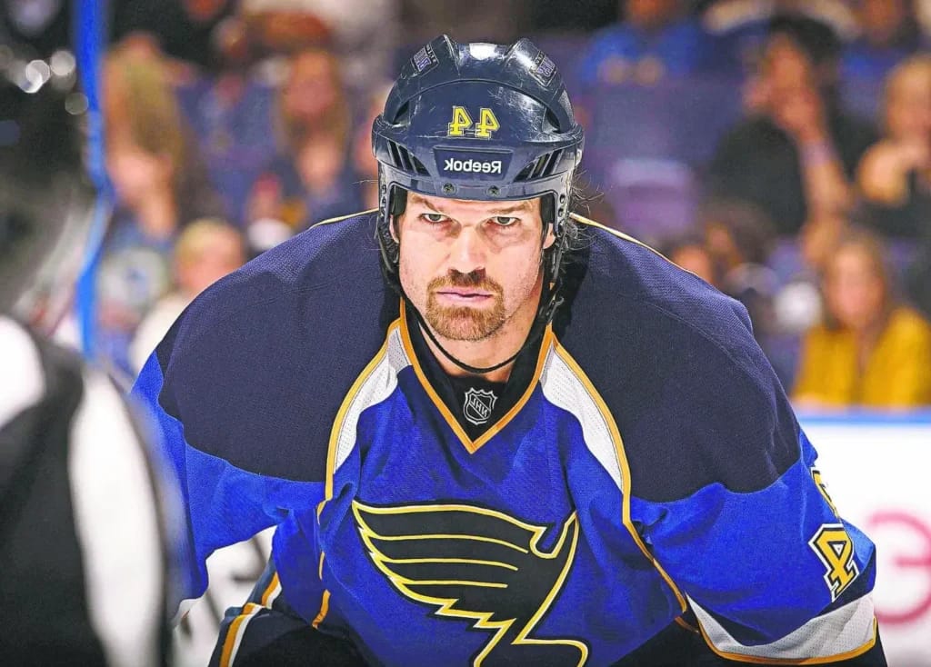 Jason Arnott (New York Rangers) - Illustrationsfoto des Artikels Vermögen Jason Arnott