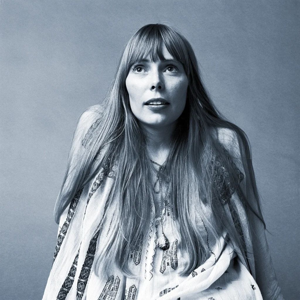 Joni Mitchell dans sa jeunesse - Photo d'illustration de l'article Fortune Joni Mitchell