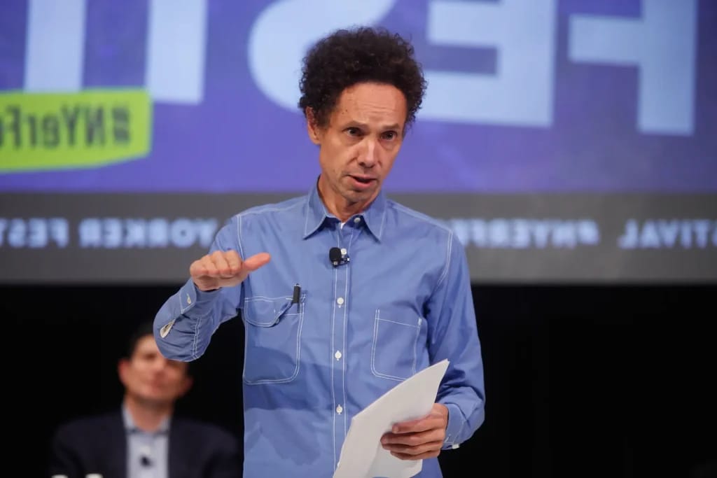 Malcolm Gladwell in conferentie - Illustratiefoto bij het artikel Fortuin Malcolm Gladwell