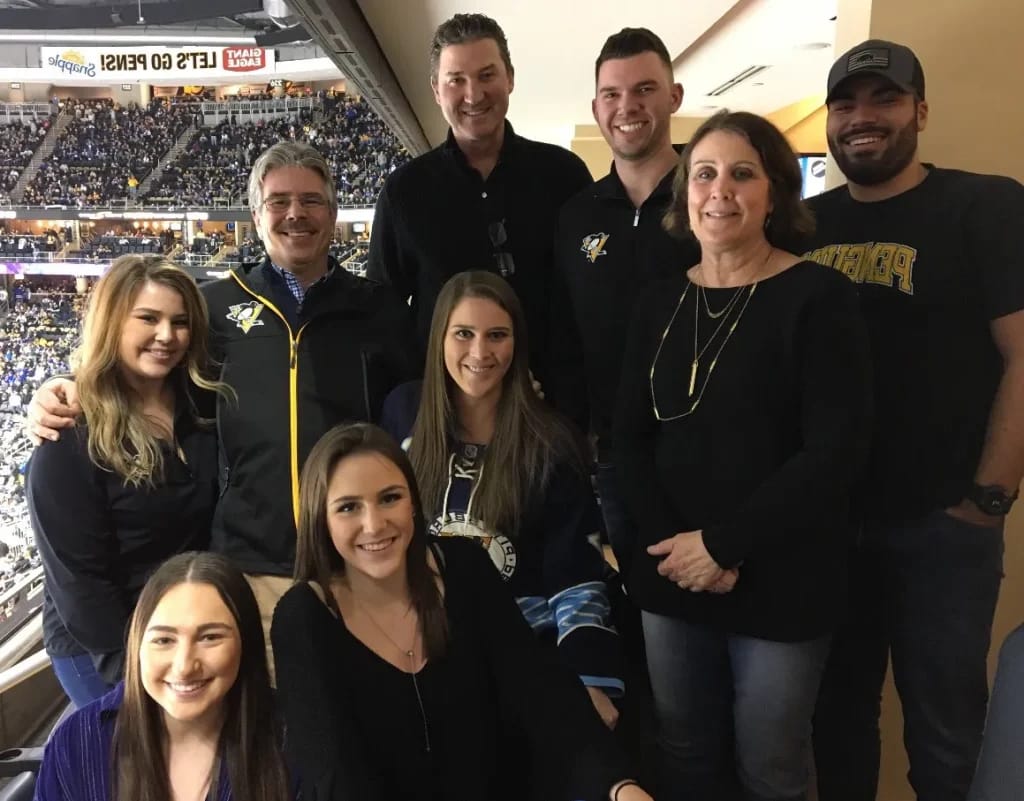 Mario Lemieux and his family - Illustration photo from Fortune Mario Lemieux article