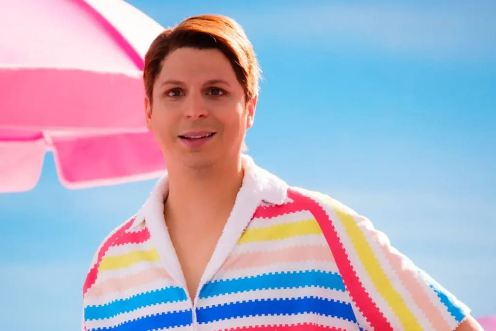 Michael Cera in Barbie - Illustrationsfoto des Artikels Vermögen Michael Cera