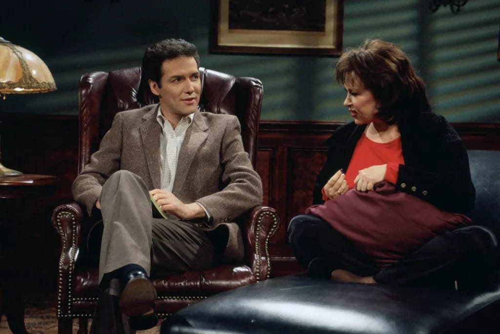 Norm Macdonald and Roseanne Barr - Illustration photo for the Norm Macdonald Fortune article