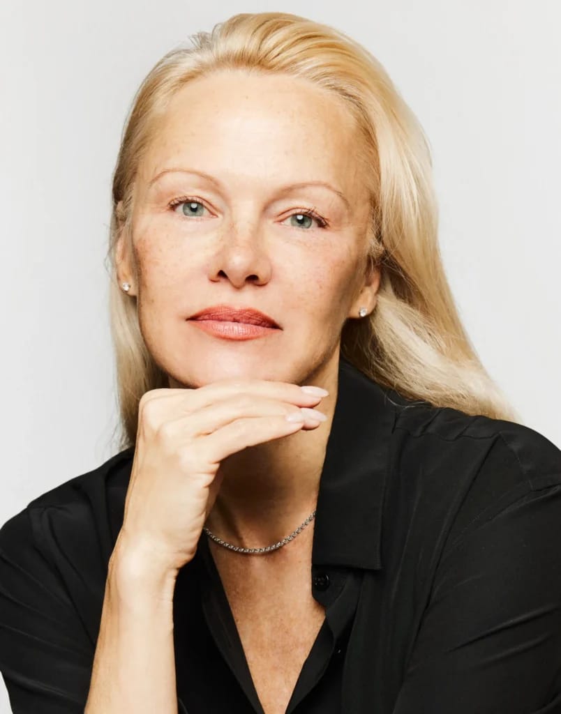 Pamela Anderson - Illustrationsfoto des Artikels Vermögen Pamela Anderson