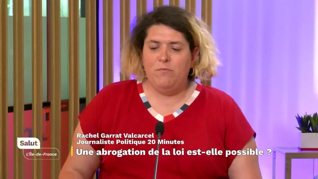 Rachel Garrat-Valcarcel sur Salut L'île-de-France en tant que Journaliste Politique 20 minutes - l'article Fortune Rachel Garrat-Valcarcel