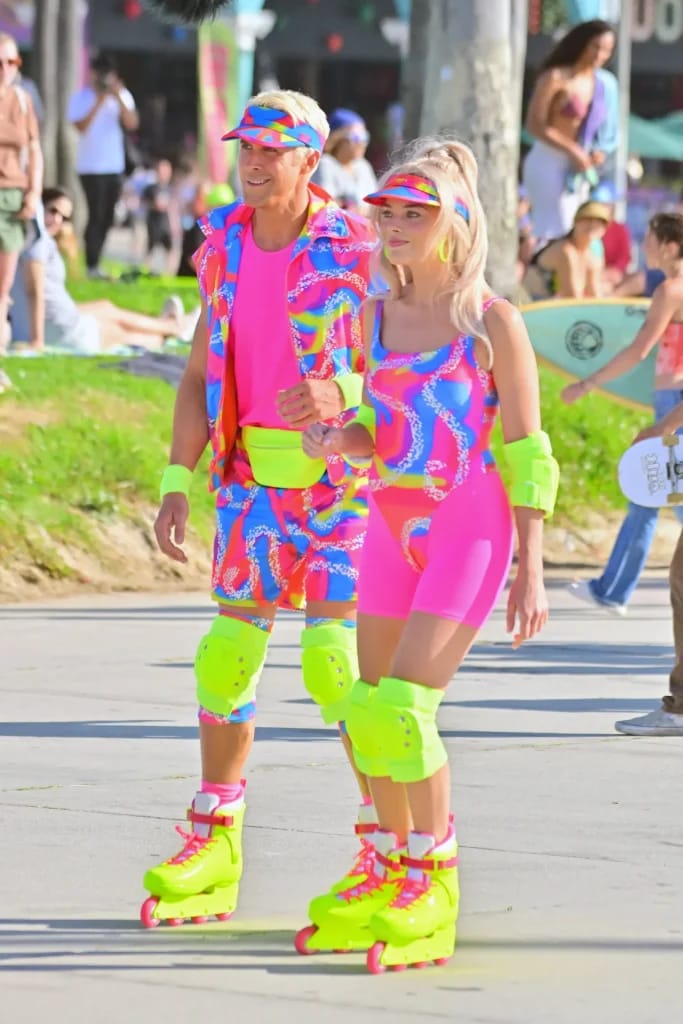 Ryan Gosling et Margot Robbie dans Barbie - Photo d'illustration de l'article Fortune Ryan Gosling