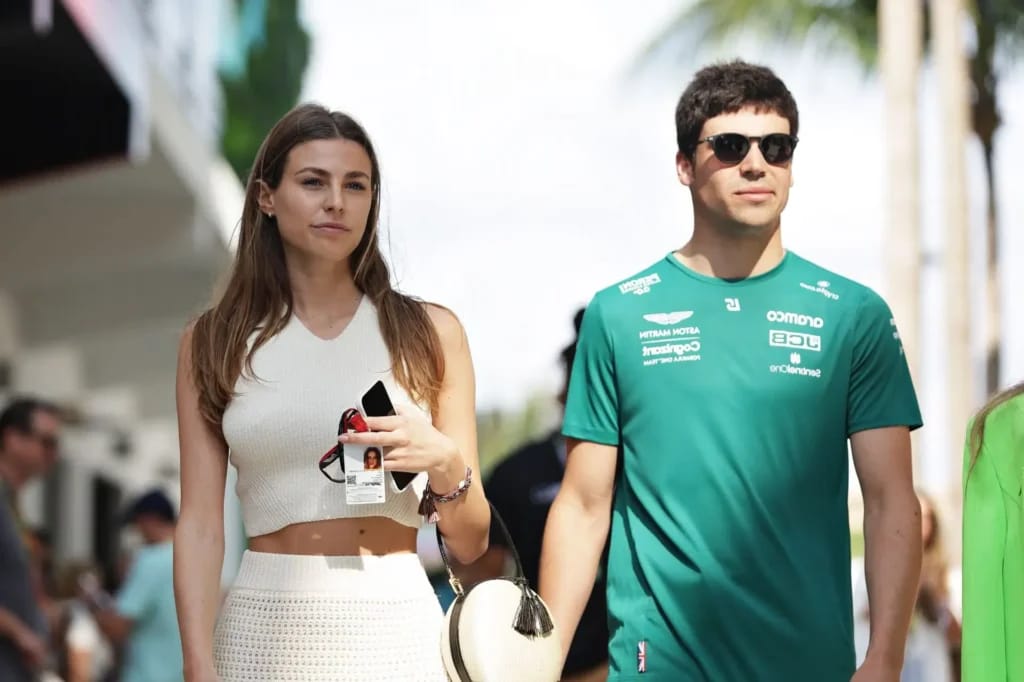 Sara Pagliaroli en Lance Stroll- Illustratiefoto bij het artikel Fortuin Lance Stroll