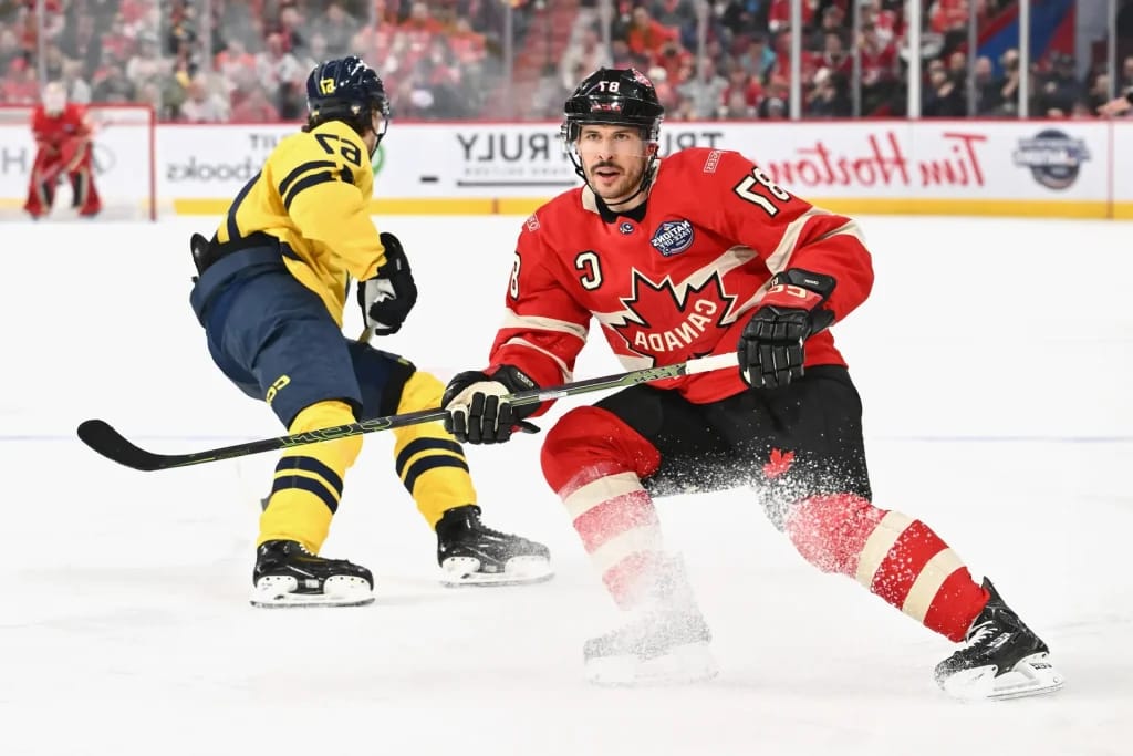 Sidney Crosby - Illustrationsfoto des Artikels Vermögen Sidney Crosby