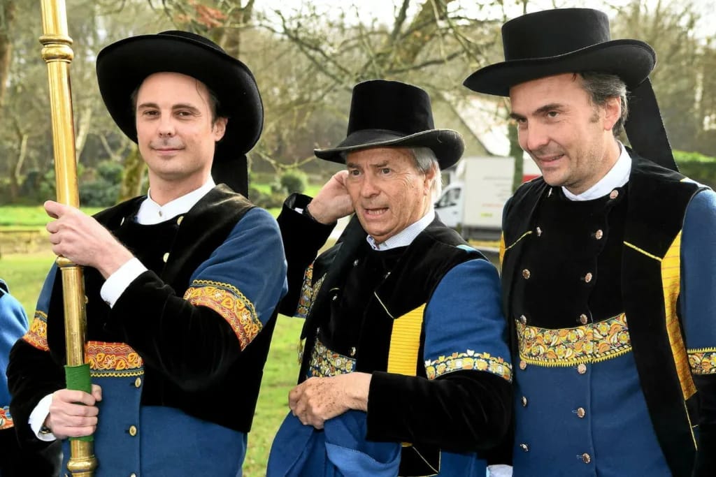 Vincent Bolloré et ses fils - Photo d'illustration de l'article Fortune Vincent Bolloré