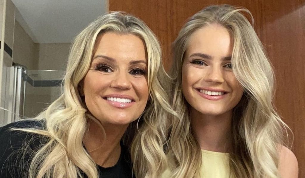 Photo de Kerry Katona et de sa fille