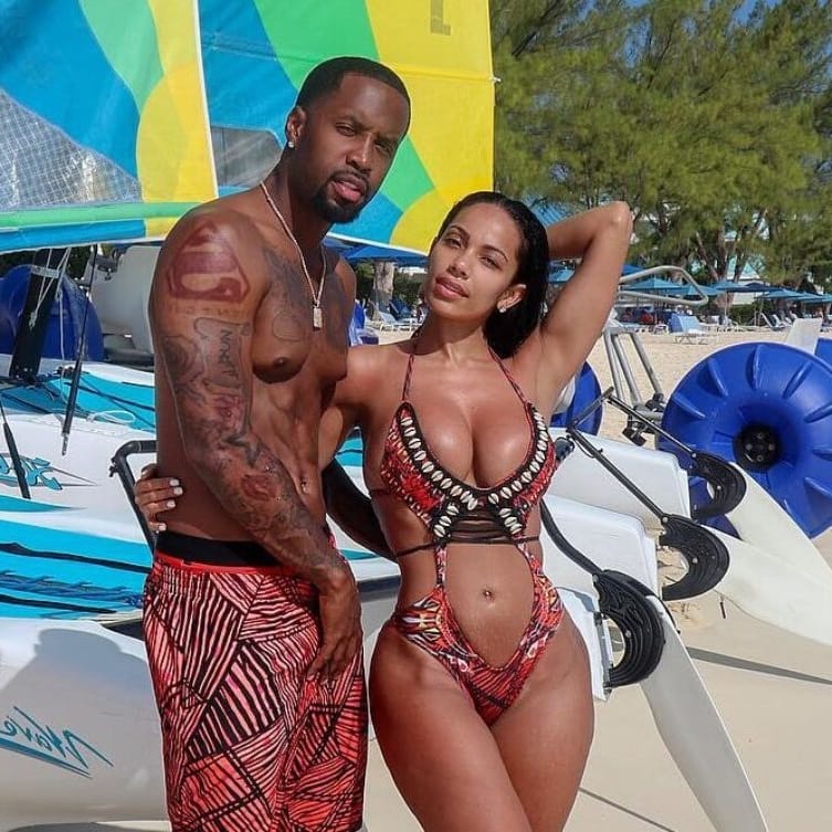 Nacktfoto von Safaree Samuels und seiner Frau
