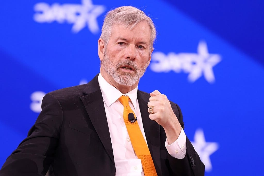 Foto van Michael Saylor CEO micro