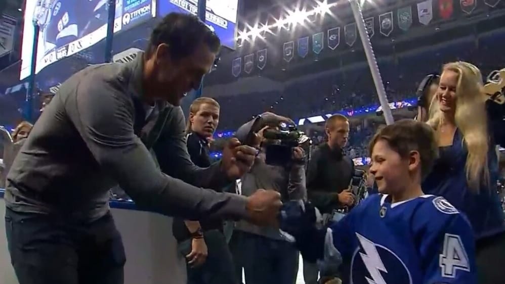 Vincent Lecavalier family photo