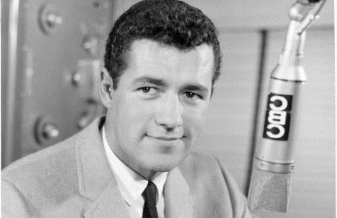 Jonge foto van Alex Trebek