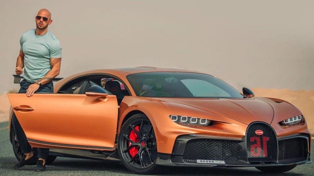 Bugatti de Andrew Tate