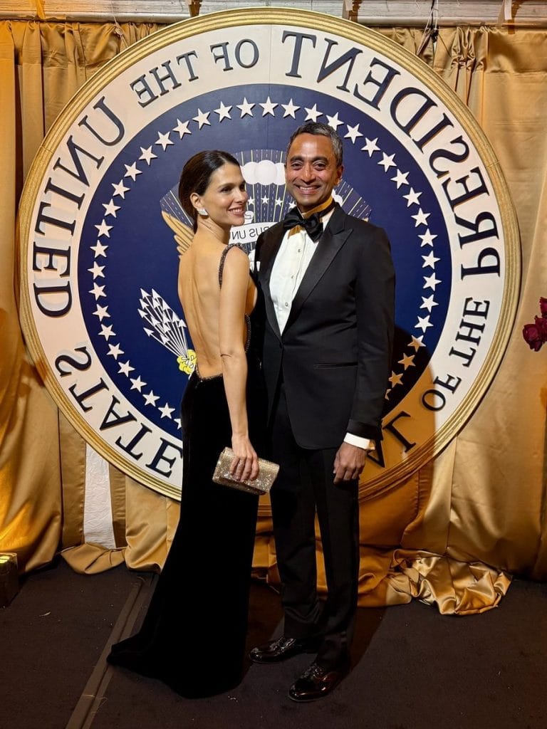 Vrouw van Chamath Palihapitiya