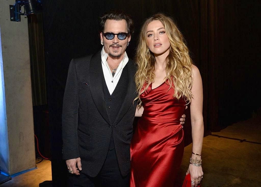 Amber Heard mit Johnny Depp