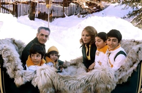 Kinderen van Farah Diba