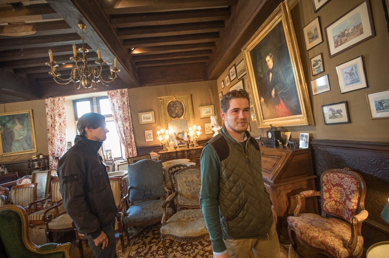 Visite du chateau de Nicolas Chenivesse