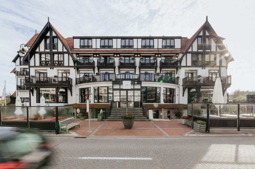 Foto van het hotel van de familie Deklerck