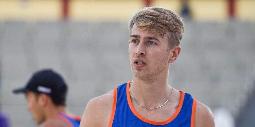 Foto van jonge Steven Van de Velde