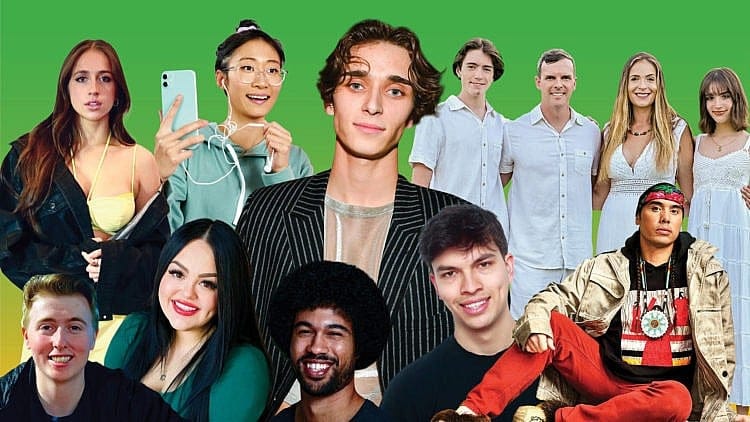 Top 10 der reichsten TikTok-Influencer Kanadas 2026: Vermögens-Countdown